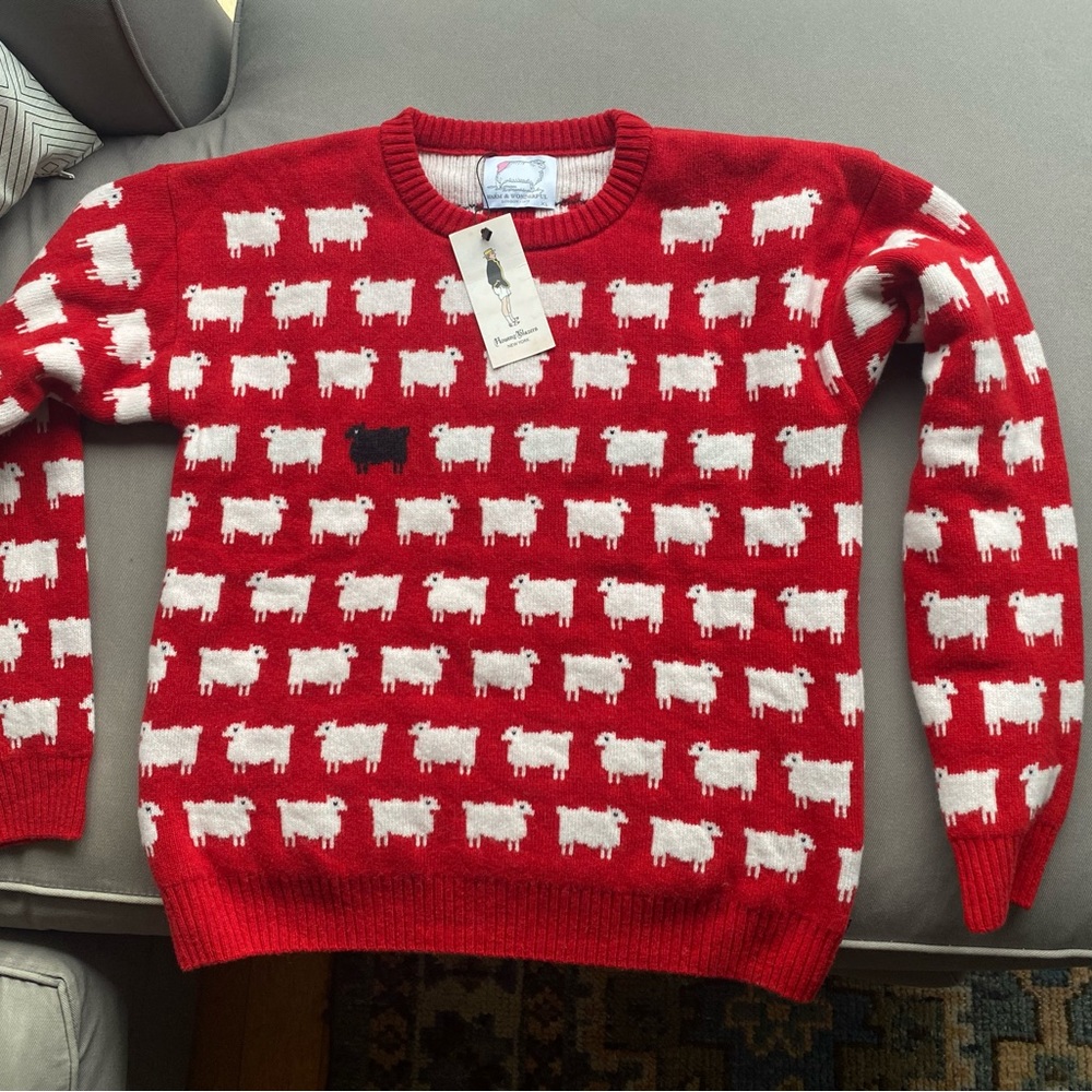 NWT Original “Diana” Rowing Blazers x Warm & Wonderful Sheep Sweater